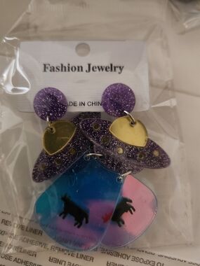 Iridescent Alien Charm 7 Set